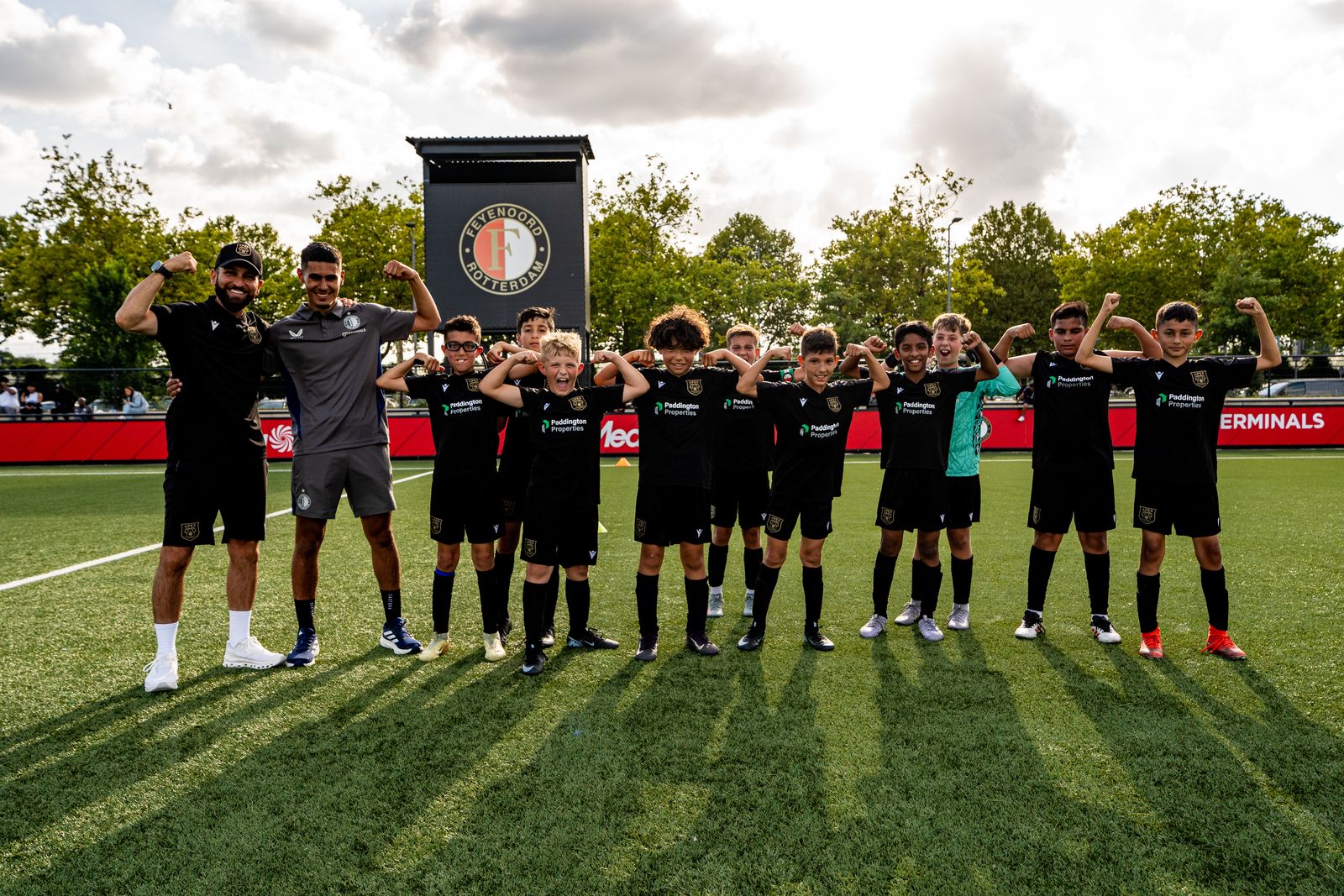 Apex Football Academy Feyenoord international training trip to the Netherlands